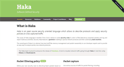 Desktop Screenshot of haka-security.org